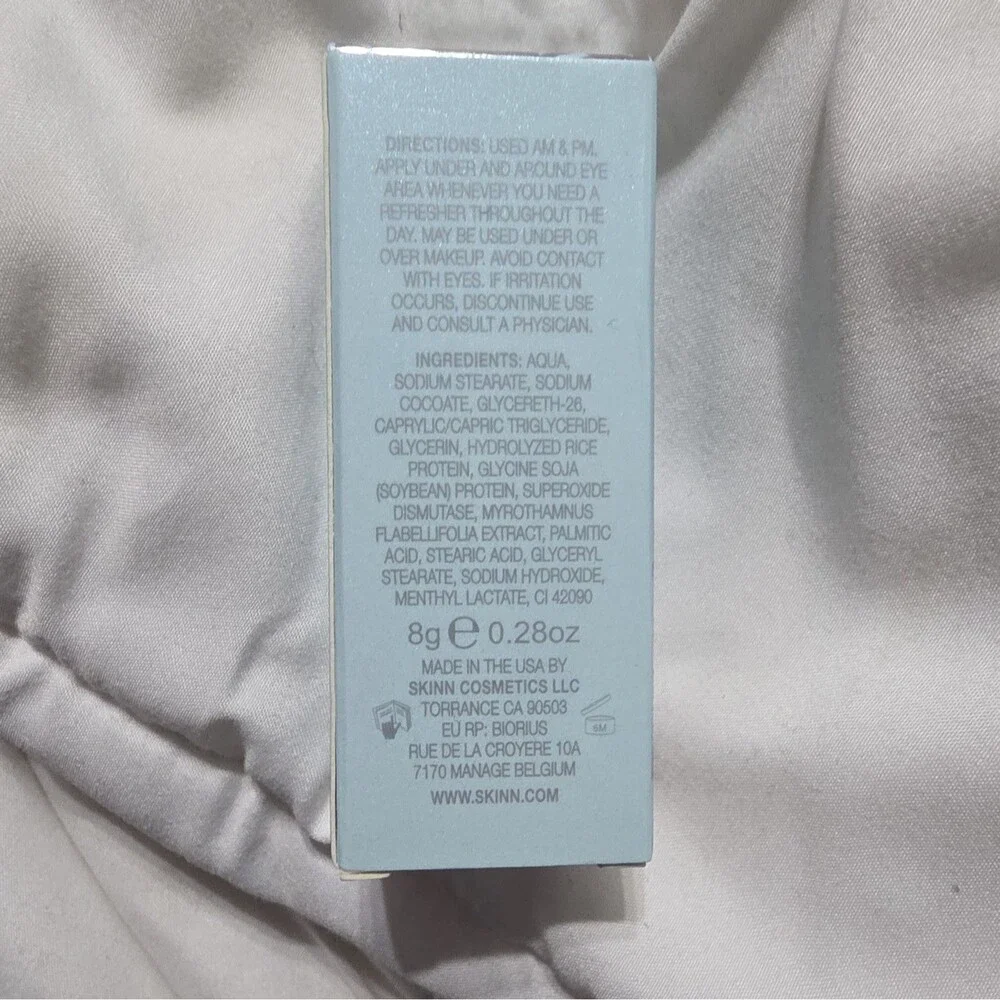 SKINN Hydro-Vital Ice Depuffing Eye Moisture Balm 0.28 oz NEW